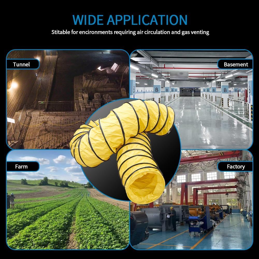 Demonstrates the product's versatility by showing it can be used in multiple environments requiring air circulation and gas venting, reassuring shoppers of…