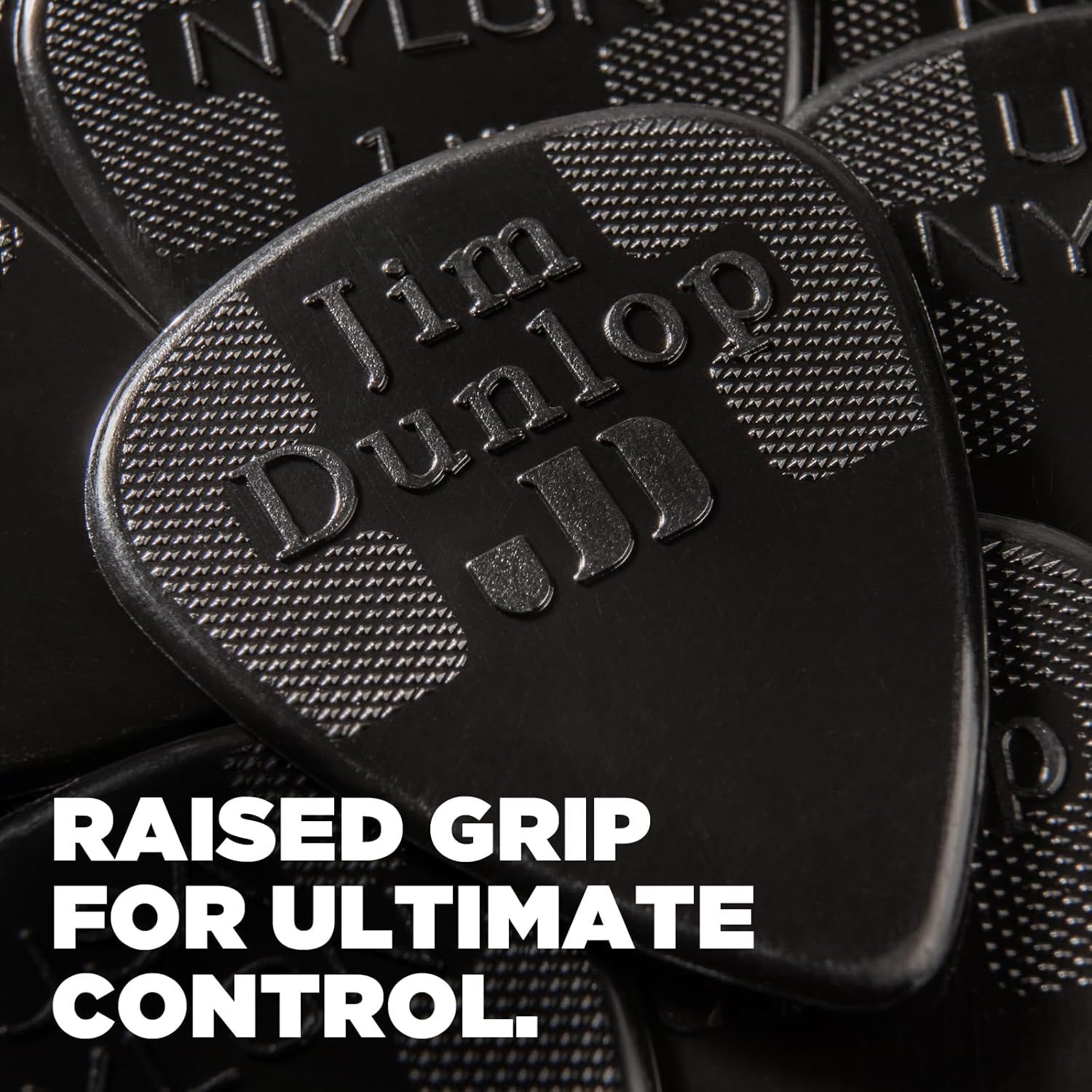 Highlights the textured raised grip design on the product surface to communicate enhanced control and handling for the user. Communicates the key benefit of superior grip and control through the…