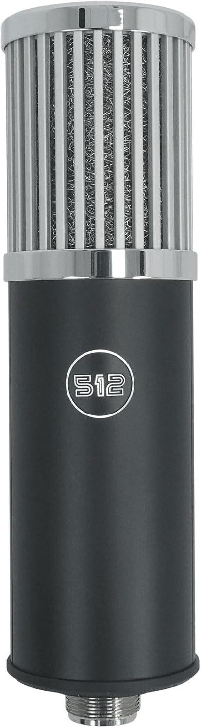 Provides a clean, catalog-style view of the microphone product to show its physical appearance and design without distractions.