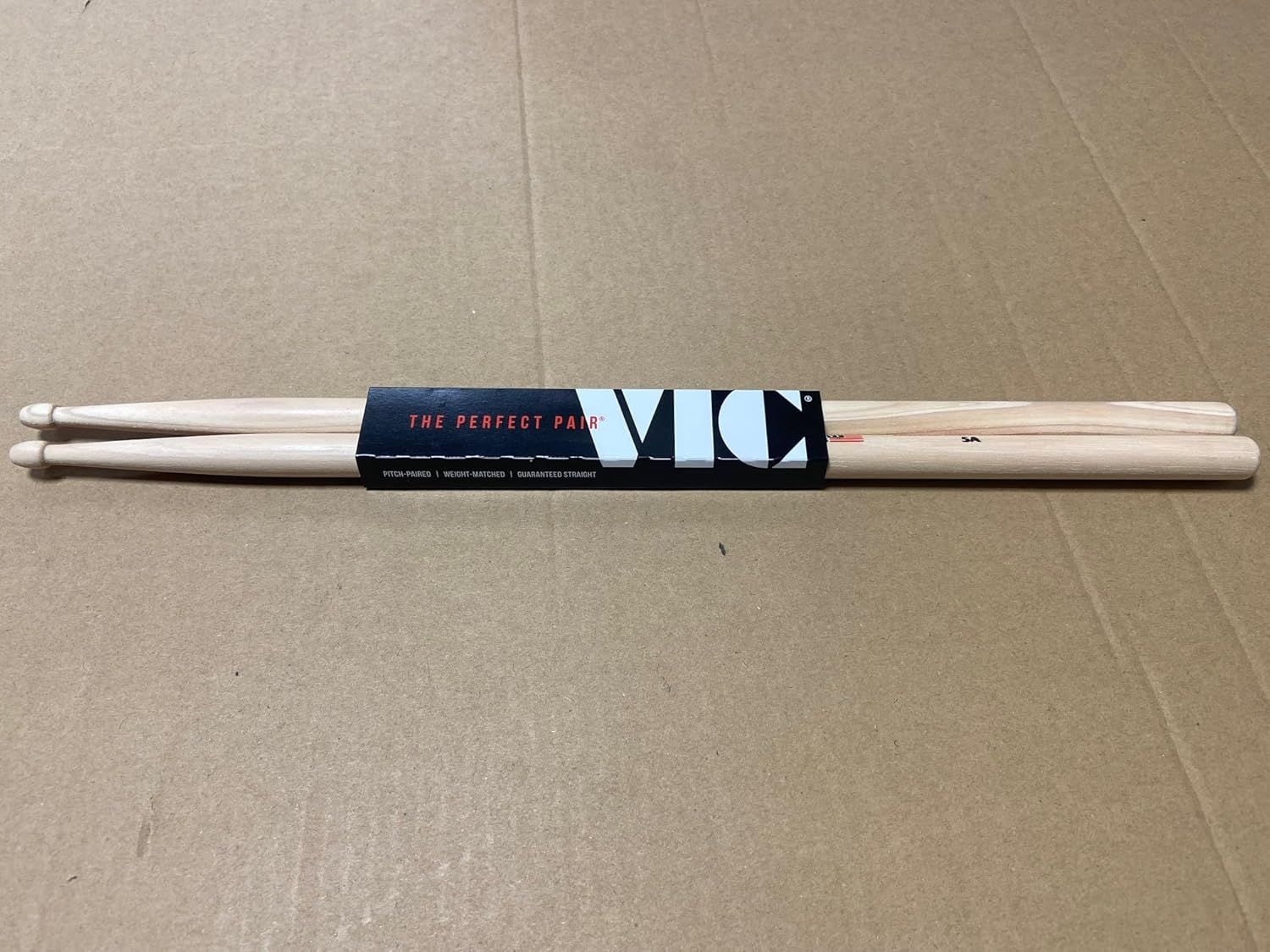 Communicates multiple quality features of the drumsticks to reassure buyers that they are receiving a professionally matched, high-quality pair.