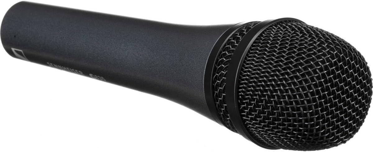 Provides a clear, distraction-free view of the microphone product on a white background for catalog presentation.