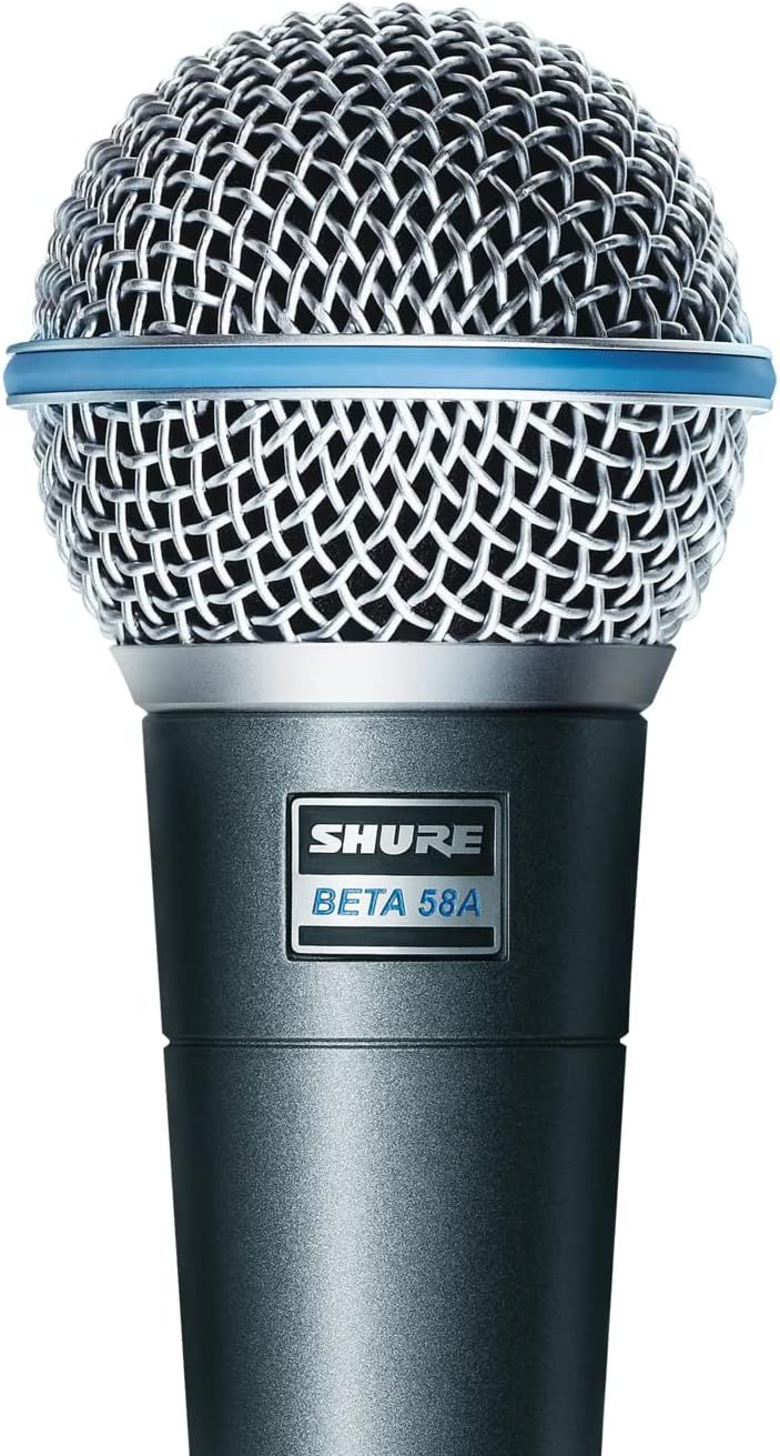 Provides a clean, catalog-style view of the microphone on a white background with no distractions, allowing shoppers to see the product clearly.
