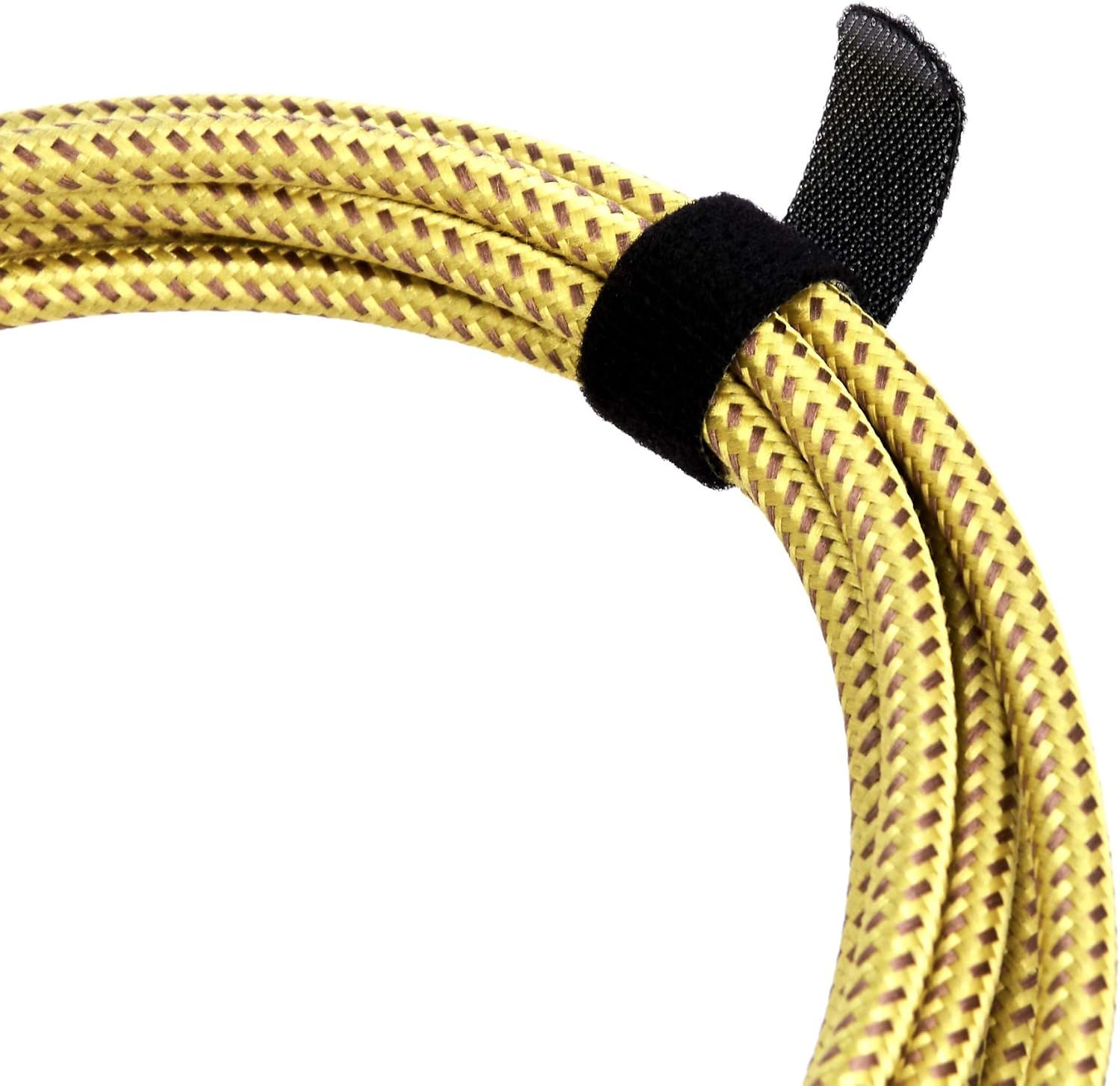 Provides a clean, catalog-style view of the product (cable management strap/velcro tie) on a white background to show the product clearly without distractions.