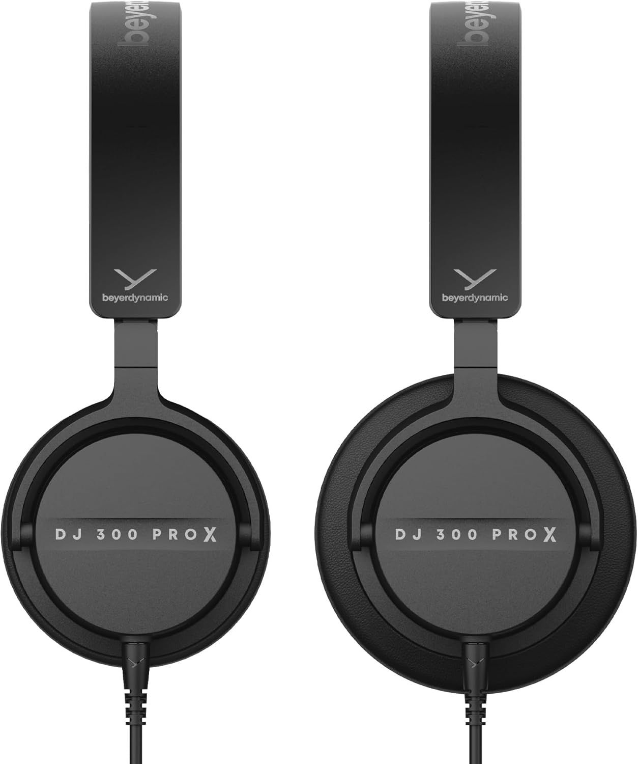 Shows the product clearly on a white background to give shoppers a clean, unobstructed view of the headphones from multiple angles.