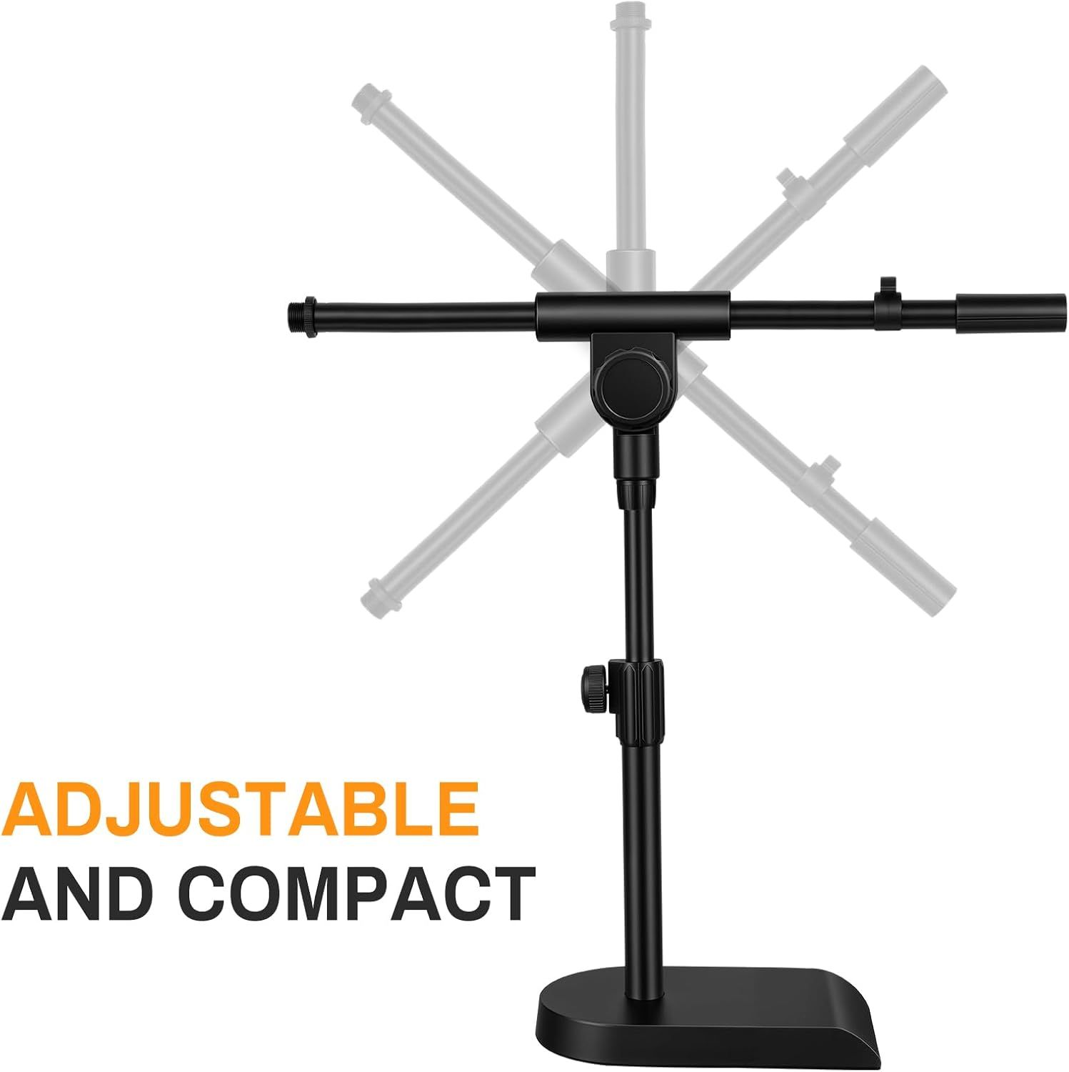 Communicates that the product is both adjustable and compact, emphasizing versatility and space-saving convenience for shoppers.