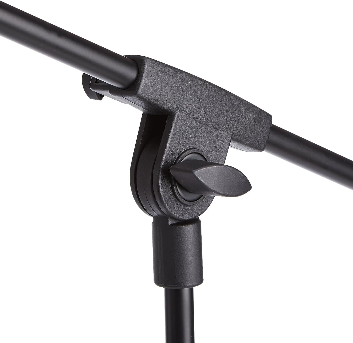 Provides a clean, detailed view of the product's mounting mechanism and adjustment knob, allowing shoppers to examine the build quality and design of this…