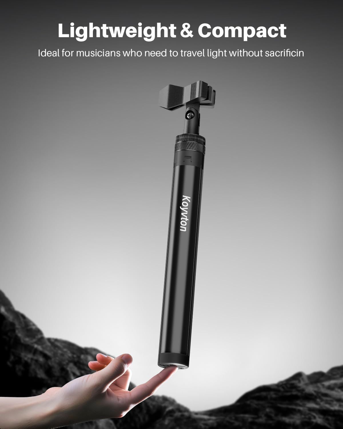 Communicates the product's portability and travel-friendly design, reassuring musicians that they can transport their equipment easily without compromising on…