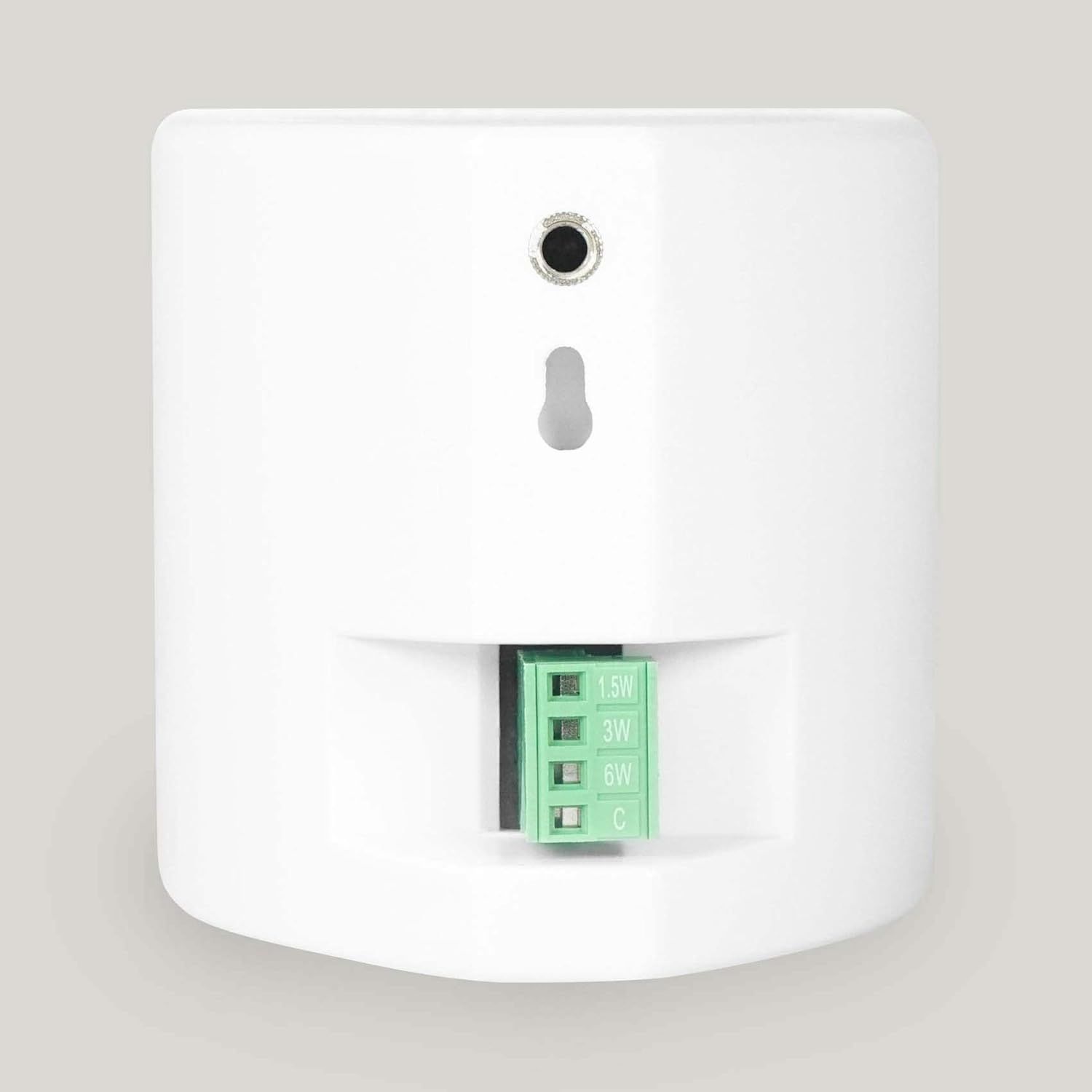 Highlights the product's adjustable power settings (1.5W, 3W, 6W, C) to show shoppers the device's versatility and control options.
