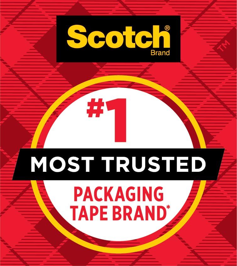 Communicates brand authority and market leadership by highlighting Scotch as the #1 most trusted packaging tape brand, building shopper confidence through…
