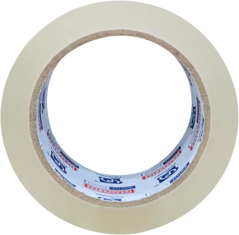 Provides a clean, catalog-style view of the tape roll on a white background with no distractions, allowing shoppers to see the product clearly.