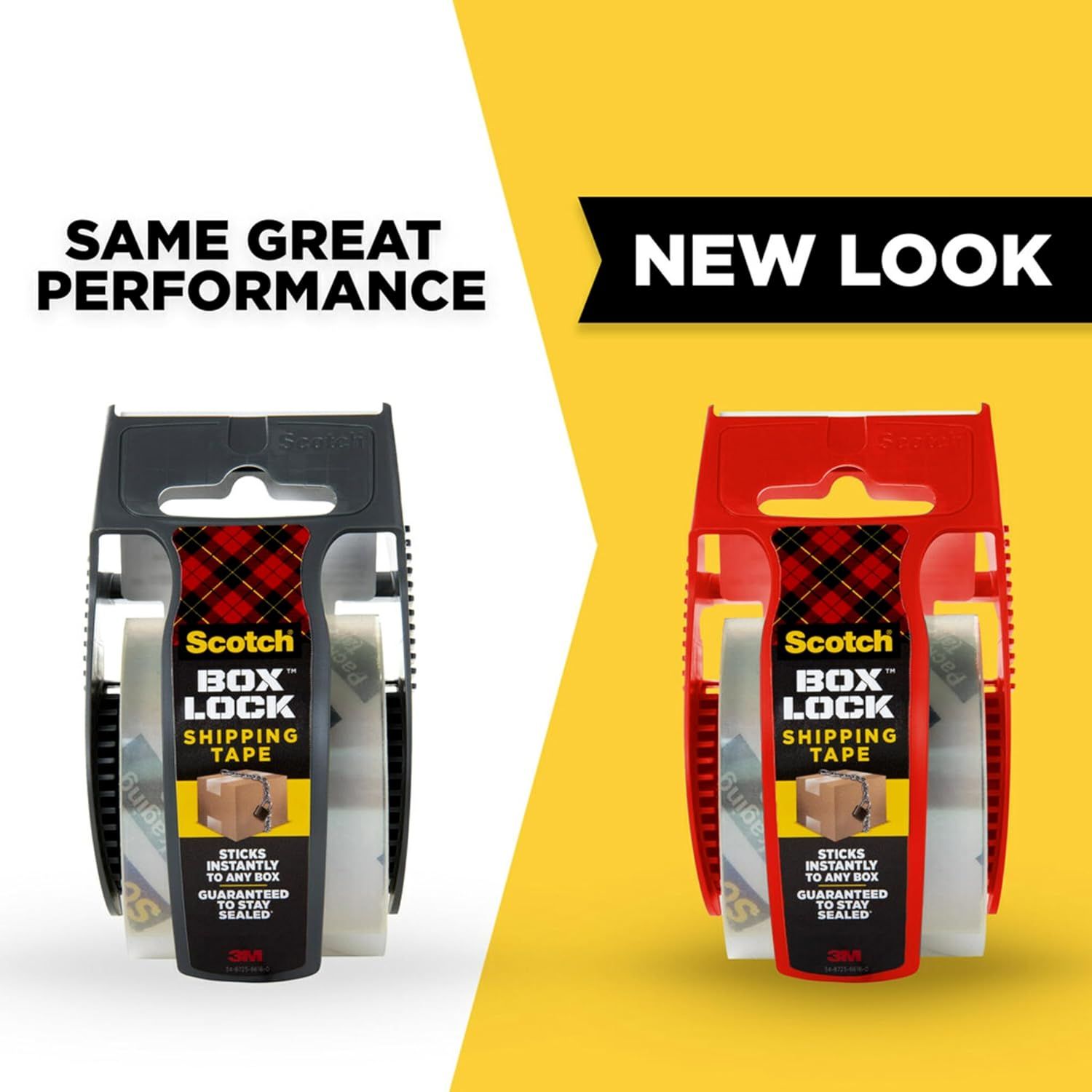 Communicates to shoppers that the product has been updated with new packaging while maintaining the same trusted performance, reassuring them that the quality…