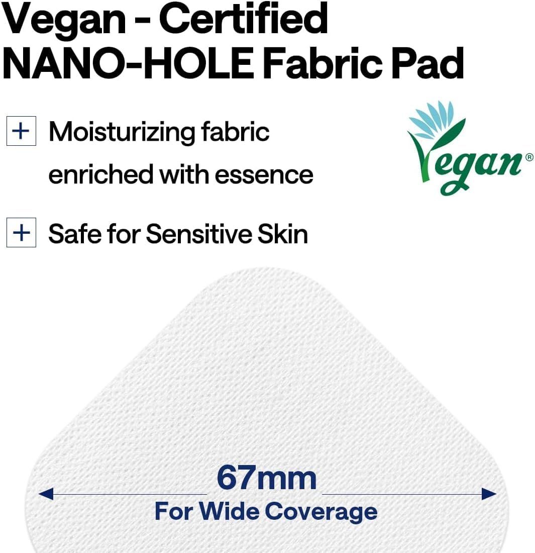Communicates multiple distinct product benefits including vegan certification, moisturizing properties, skin safety, and size coverage to reassure shoppers of…