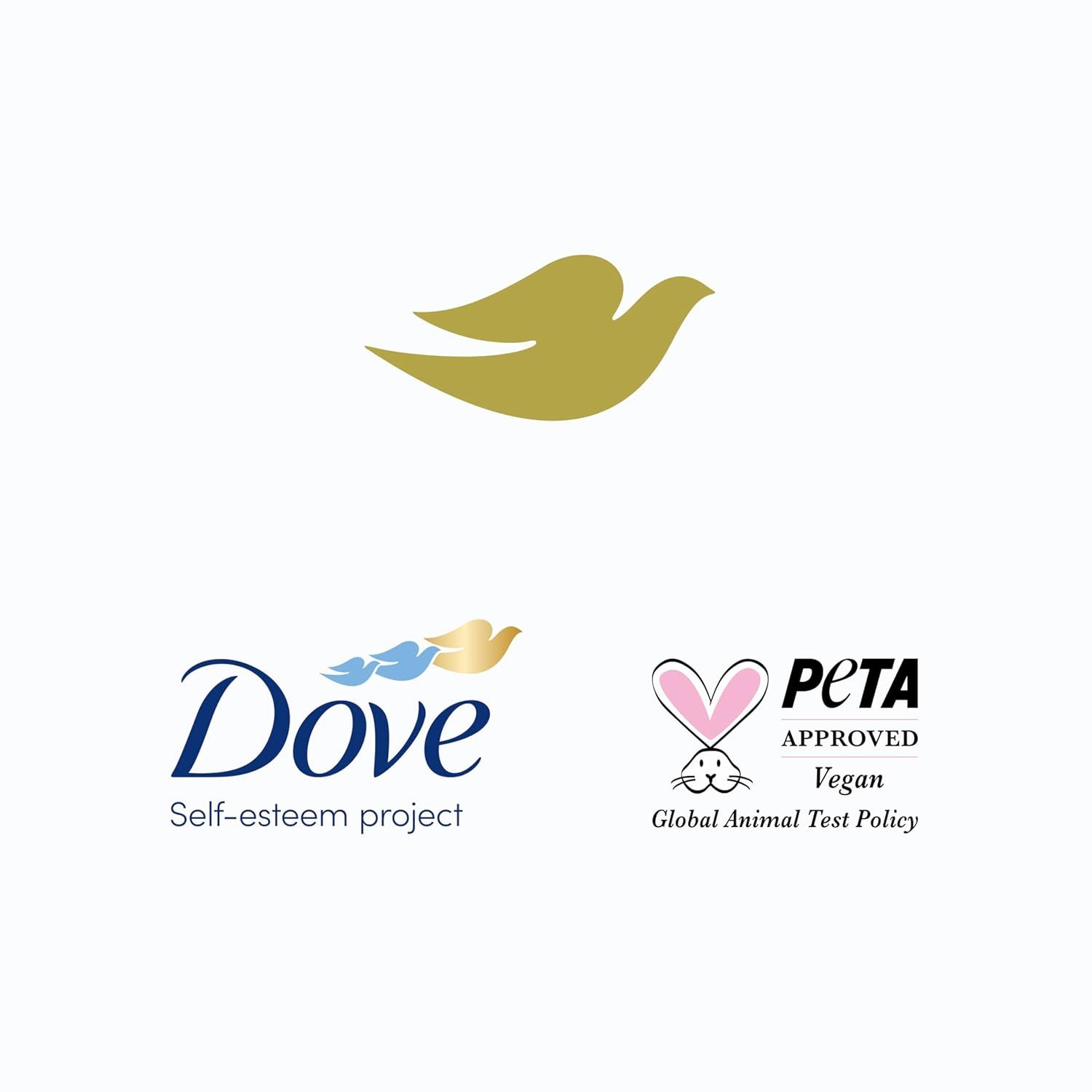 Communicates the brand's commitment to social responsibility and ethical values through the Dove Self-Esteem Project and PETA vegan certification, building trust and emotional connection with…
