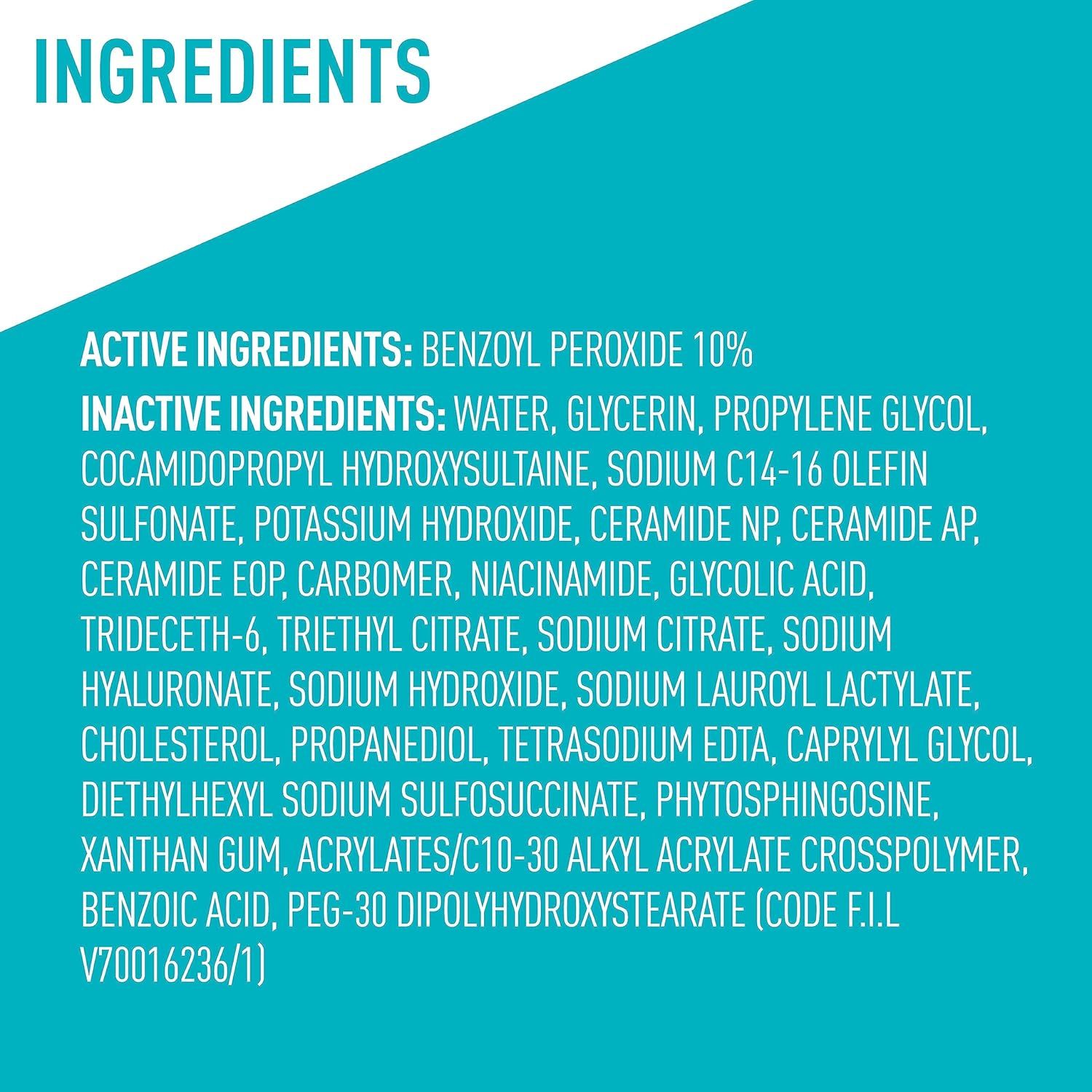 Provides transparency about the product's formulation by listing both active and inactive ingredients, helping shoppers understand what's in the product and…