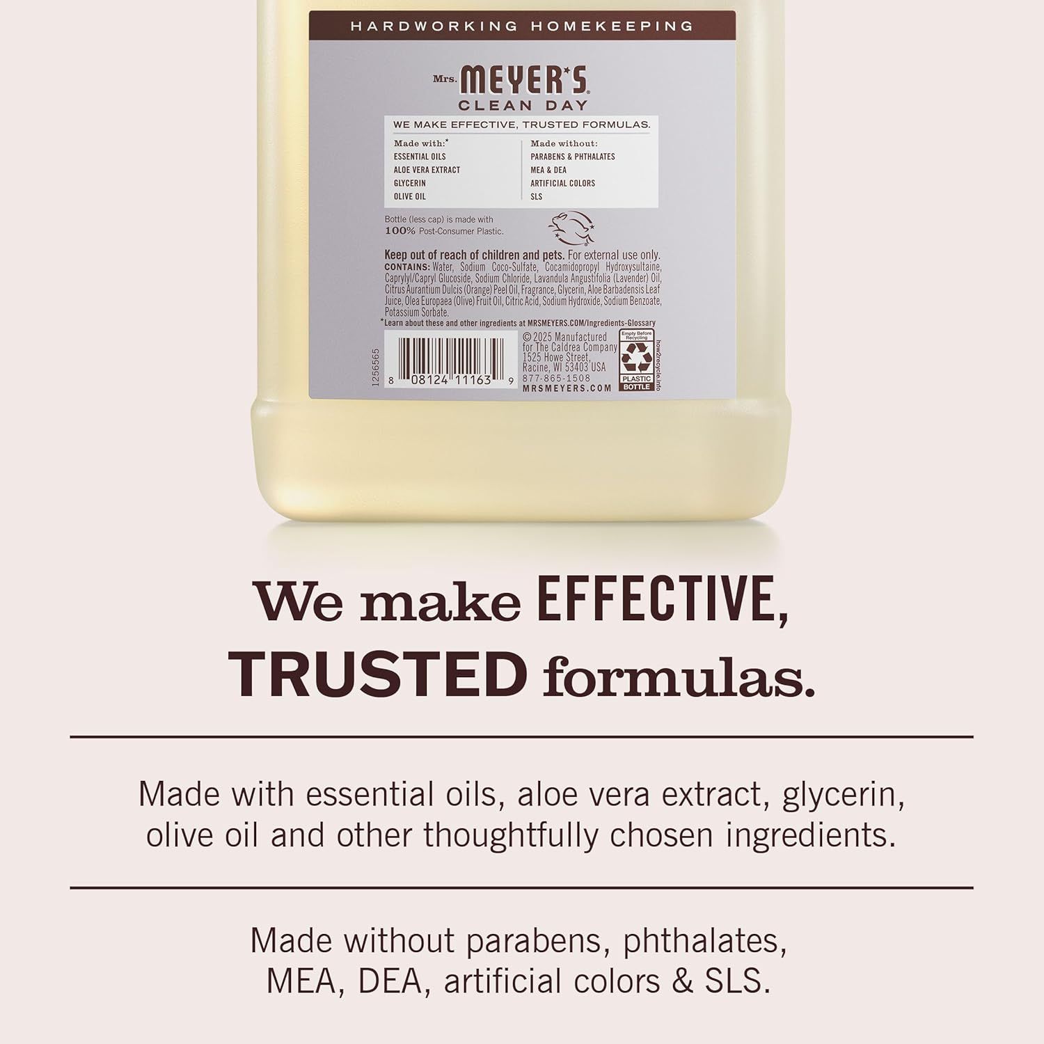 Communicates the brand's core values and product philosophy, emphasizing effective, trusted formulas made with thoughtfully chosen ingredients and…