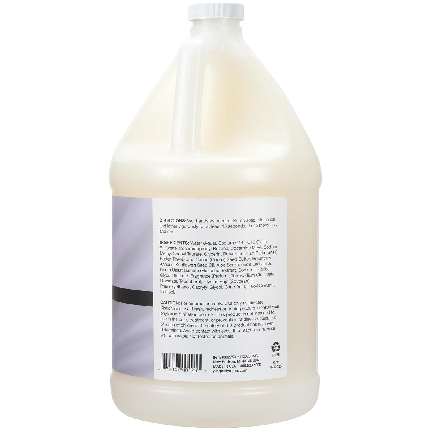 Provides a clean, catalog-style view of the product showing the full gallon bottle with its label, allowing shoppers to see the product packaging and branding…