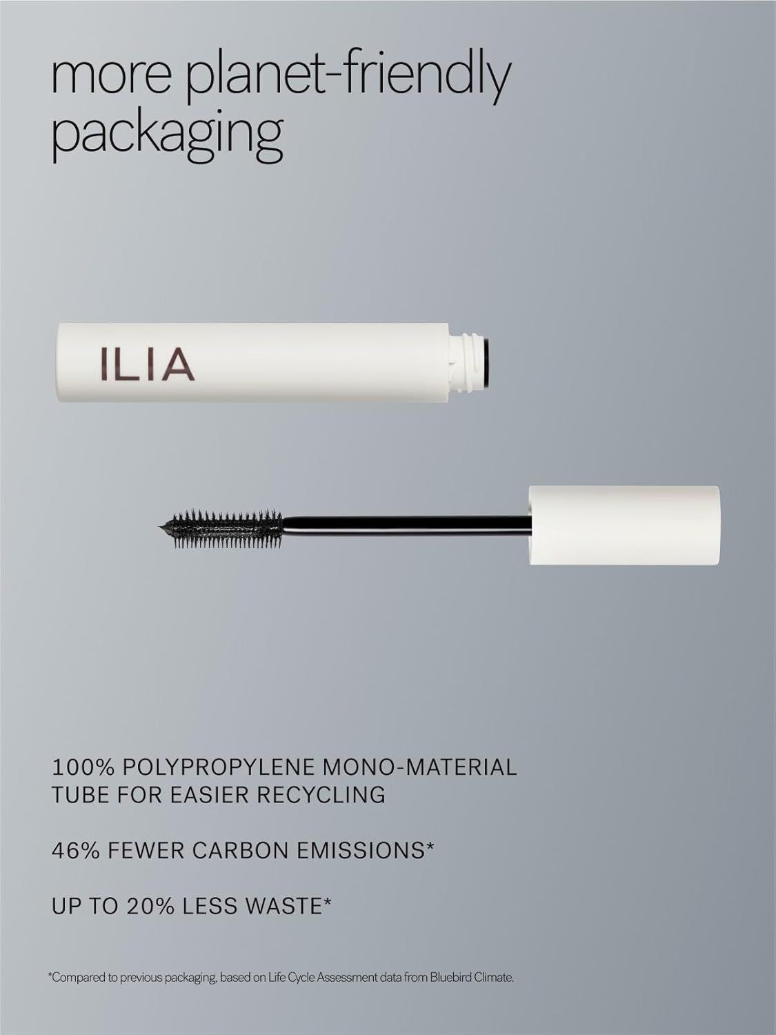Communicates the brand's commitment to environmental responsibility by highlighting the planet-friendly packaging made from recyclable mono-material with reduced carbon emissions and waste.…