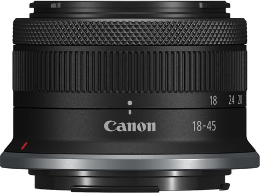 Provides a clean, catalog-style product image showing the Canon 18-45 lens on a white background with no distractions, allowing shoppers to clearly see the…