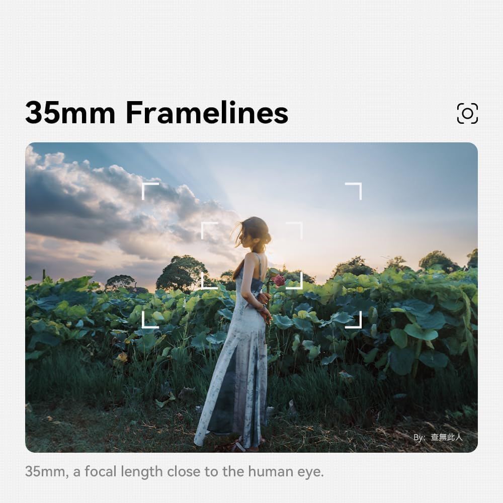 Demonstrates the natural, human-eye perspective achieved with a 35mm focal length to help photographers understand the visual effect and framing capability of this lens specification.