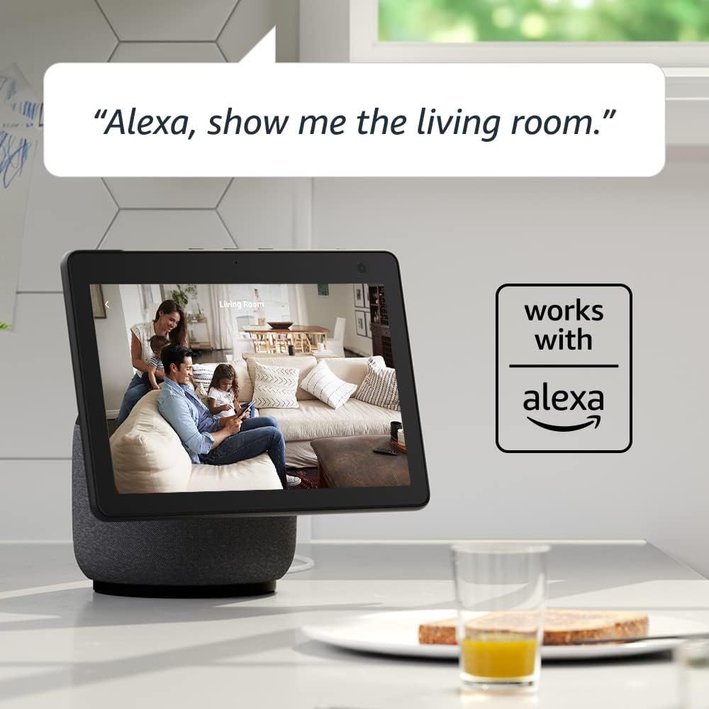 Demonstrates that the product is compatible with Alexa voice control, reassuring shoppers that it integrates seamlessly with their smart home ecosystem.…