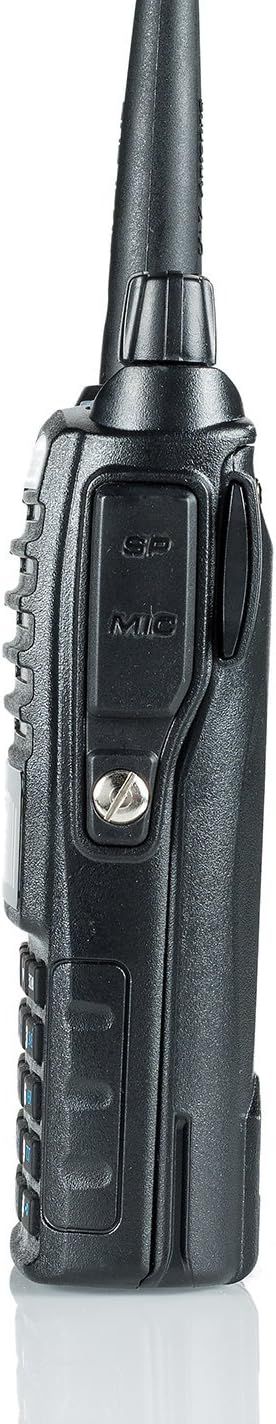 Provides a clean, catalog-style view of the walkie-talkie device from the side profile, allowing shoppers to see the physical design, buttons, and build quality without distractions.