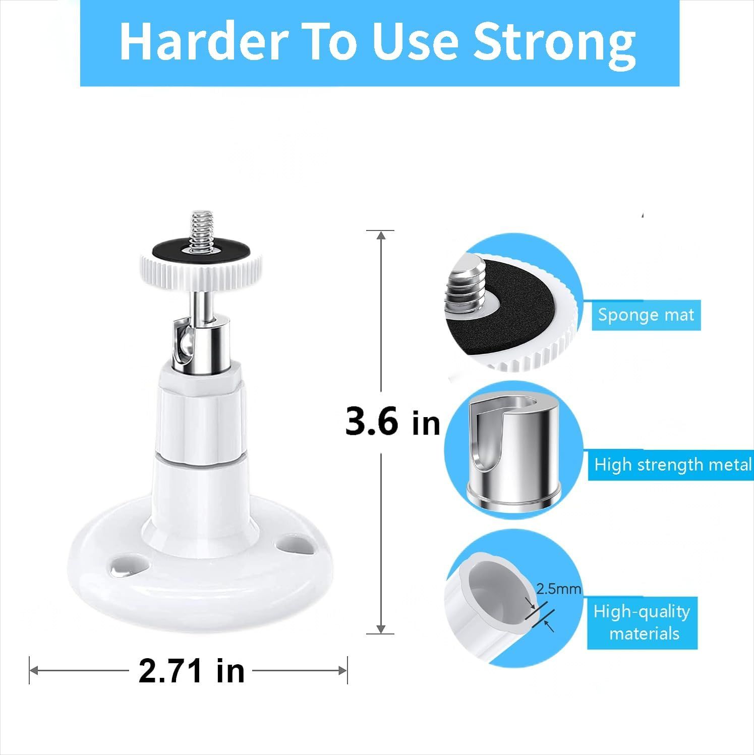 Breaks down the physical components and construction of the product to show shoppers the quality materials and structural features that make it durable and reliable. Provides exact physical…