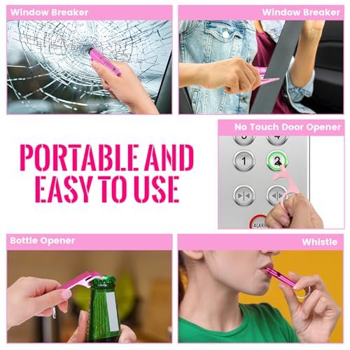 Demonstrates the multiple use cases and versatility of this multi-tool product, showing it can be used for emergency situations, everyday convenience, and…