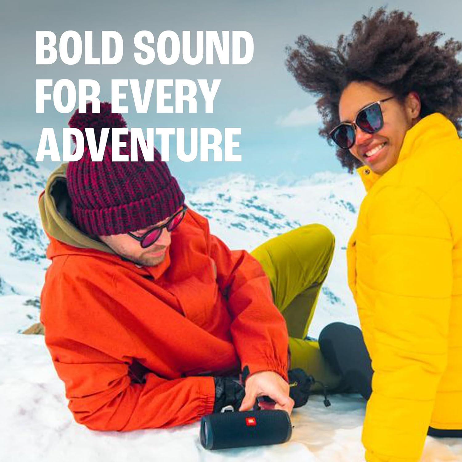 Demonstrates the product in a real-world outdoor adventure setting to show its portability and suitability for active, adventurous lifestyles.
