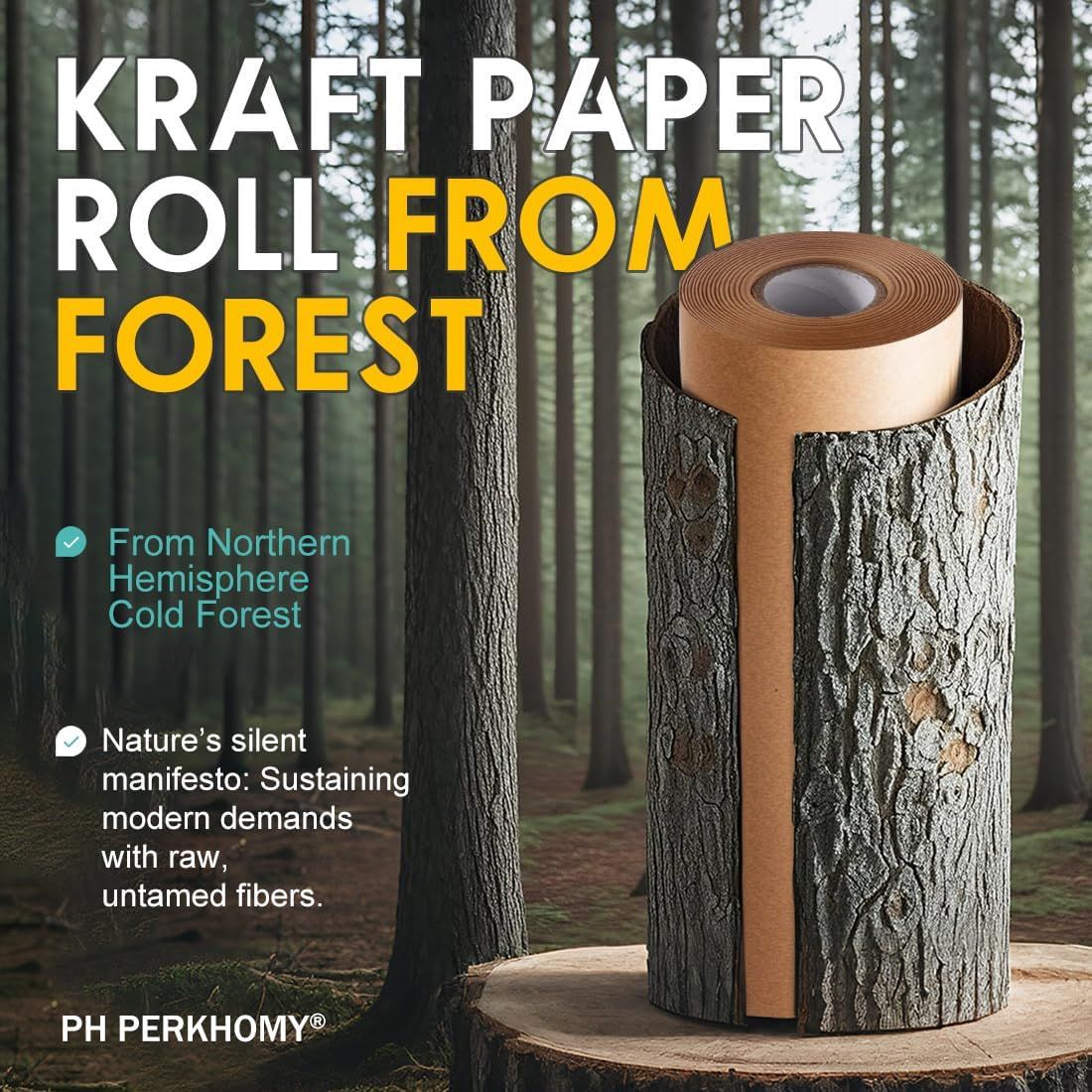 Communicates the product's eco-friendly origin from Northern Hemisphere cold forests and its use of raw, untamed fibers to appeal to environmentally conscious shoppers. Highlights the core benefit…