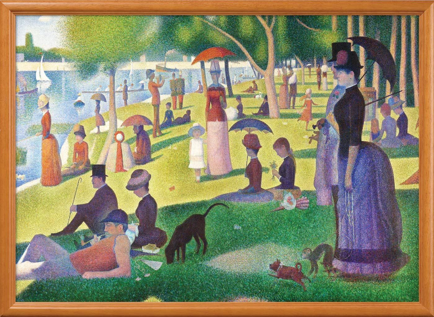Displays the product (framed artwork) in a real-world context as a decorative piece, showing how it would appear when hung in a home or office setting.