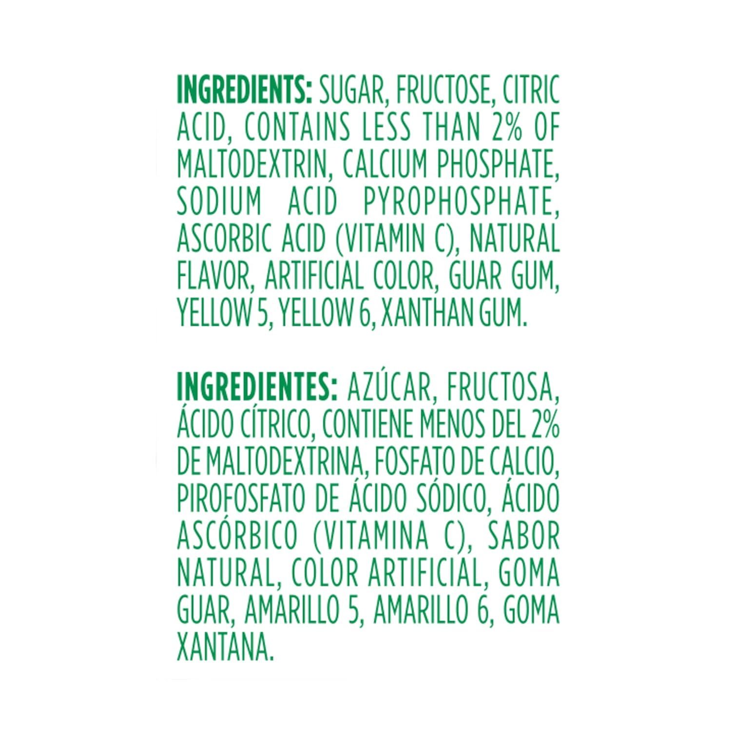 Provides transparency by displaying the full ingredient list in both English and Spanish, allowing shoppers to review product contents and make informed…