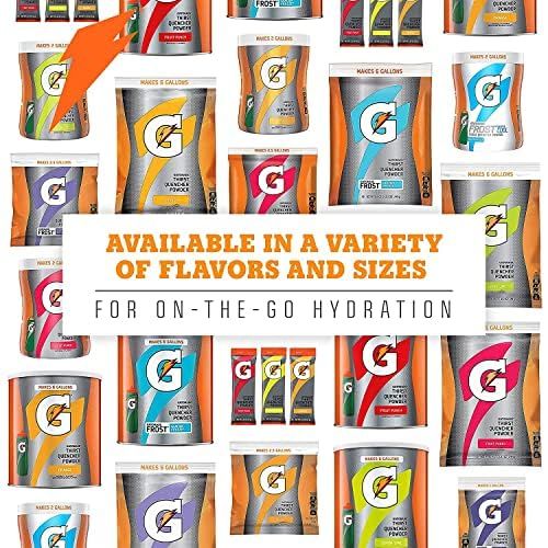 Showcases the full Gatorade product portfolio to help shoppers understand the range of flavors, formats, and sizes available for on-the-go hydration.