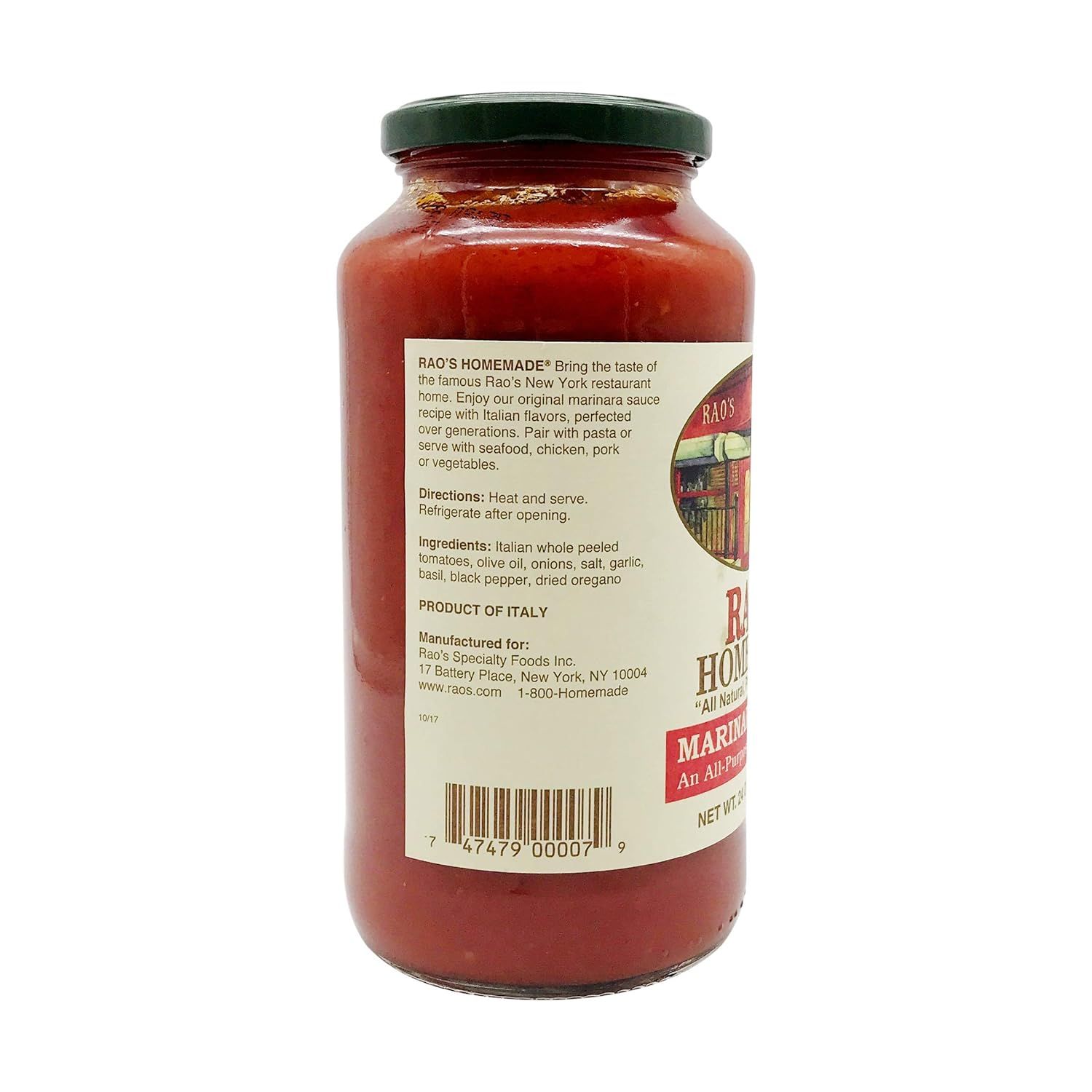 Provides a clean, catalog-style view of the product showing the back label with ingredients, directions, and brand information for shoppers to read product…
