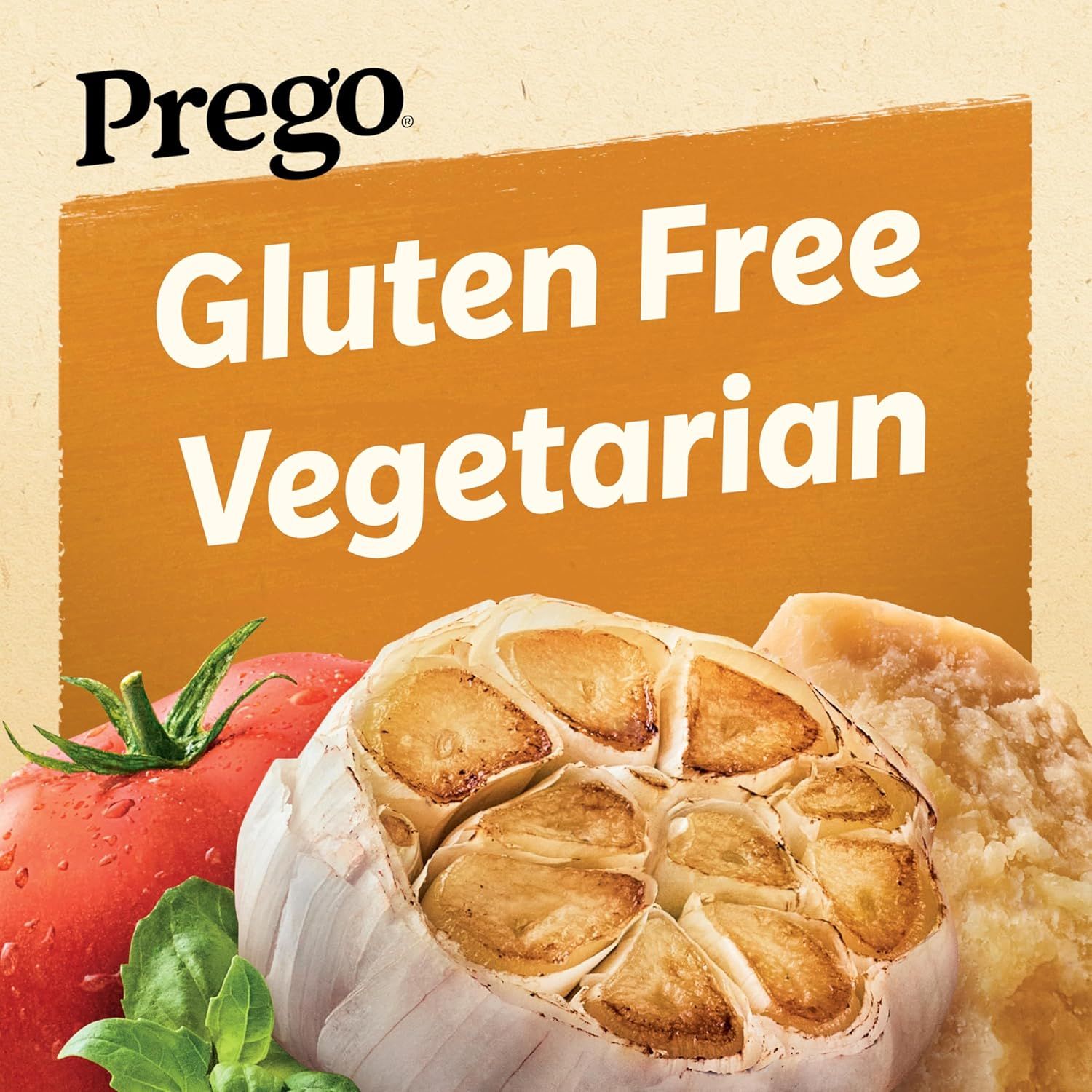 Communicates that the product is gluten-free and vegetarian, reassuring shoppers with dietary restrictions or preferences that this product meets their needs.