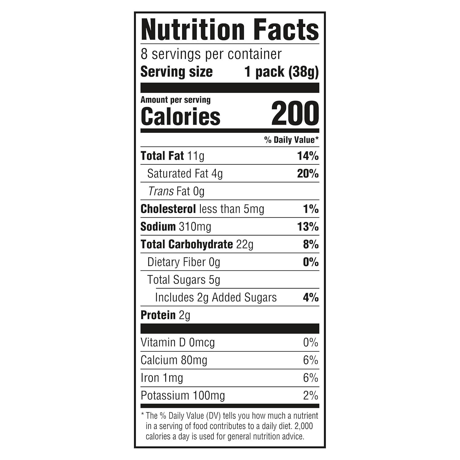 Provides complete nutritional facts to inform shoppers about calories, fat, sodium, carbohydrates, protein, and vitamins per serving, helping them make…