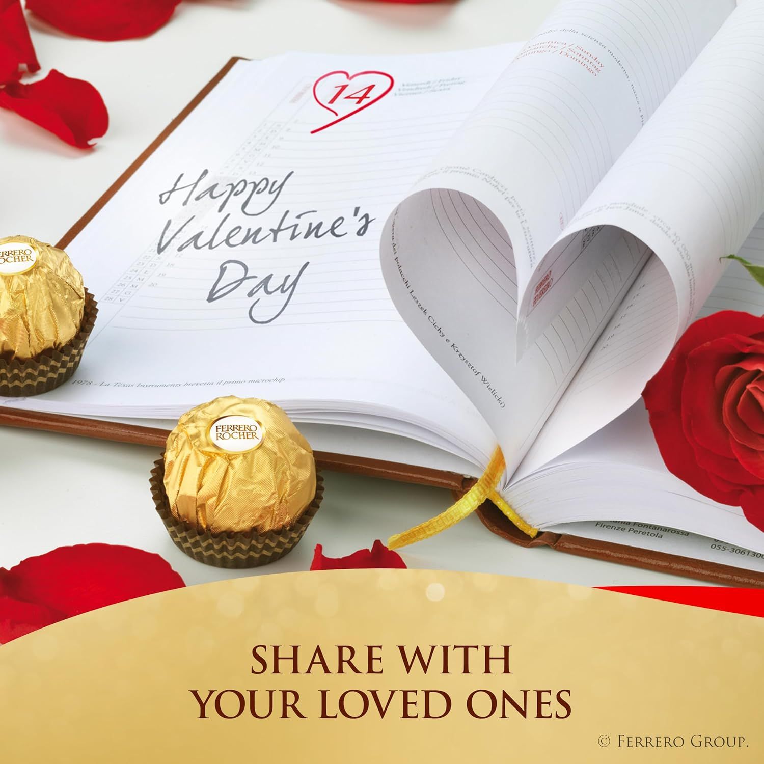 Positions the product as a perfect gift for Valentine's Day, creating emotional appeal and seasonal relevance to encourage purchase as a romantic gesture.
