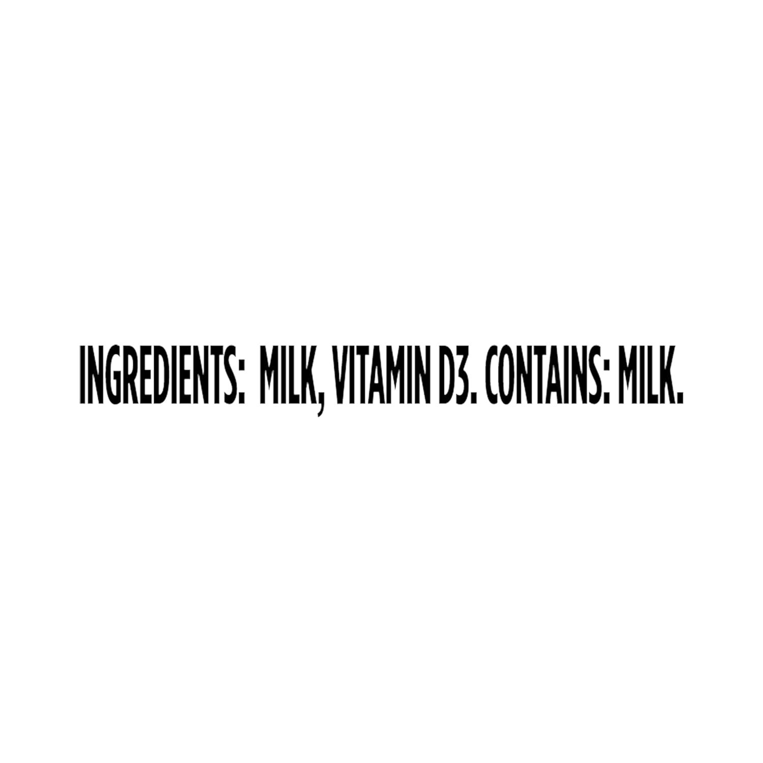 Communicates product transparency and simplicity by showing the minimal ingredient list, reassuring shoppers about what they are consuming.