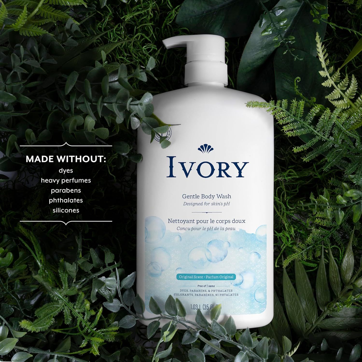 Communicates that the product is formulated without potentially harmful chemicals, reassuring health-conscious shoppers that it's gentle and safe for skin. Highlights the product's gentle,…