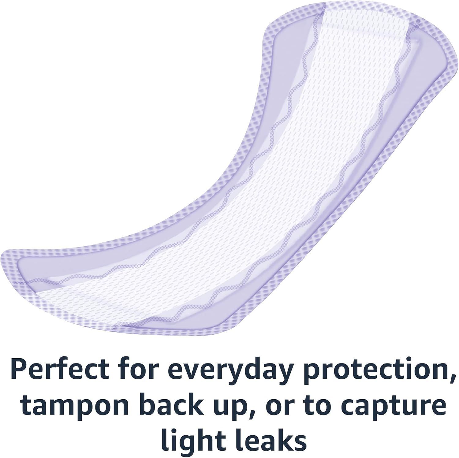 Demonstrates the versatility of the product by showing it can be used for multiple purposes—everyday protection, as a tampon backup, or for light…
