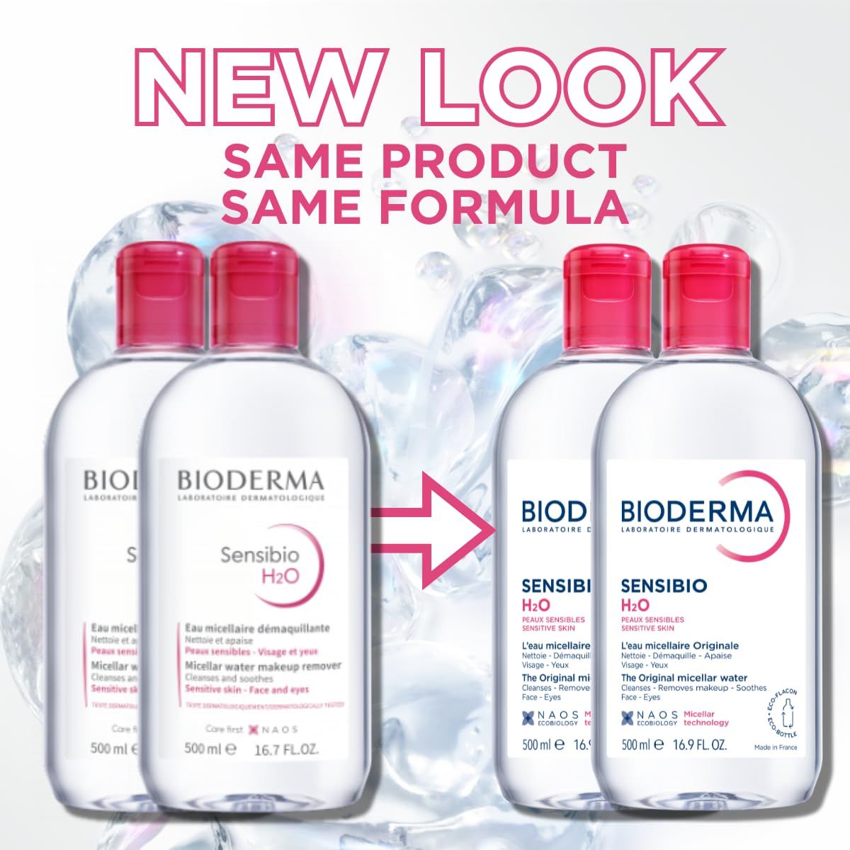 Reassures shoppers that despite the new packaging design, the product formula and quality remain unchanged, reducing confusion during the transition.