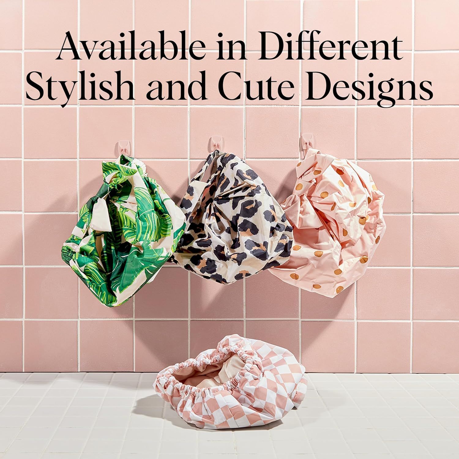 Showcases the brand's product portfolio by displaying multiple design options available to shoppers, helping them understand the variety and style choices offered.