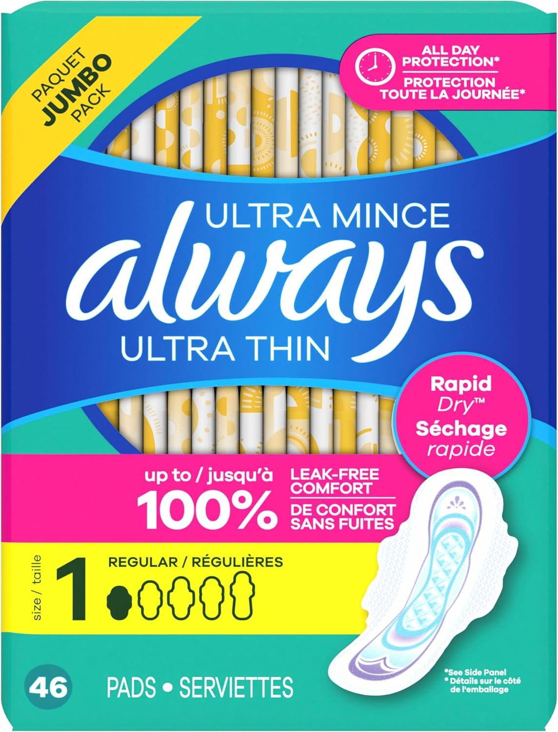Communicates multiple key product benefits in a segmented layout to reassure shoppers that the product offers comprehensive protection, comfort, and performance features.