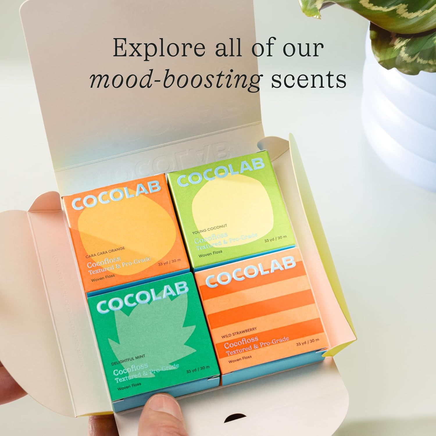 Showcases the brand's product lineup of multiple scent options to help shoppers explore the variety available and encourage them to discover their preferred…