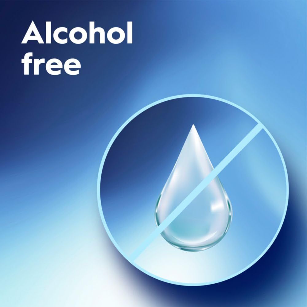 Communicates that the product is alcohol-free, reassuring shoppers looking for gentle, non-irritating formulations suitable for sensitive skin or specific preferences.
