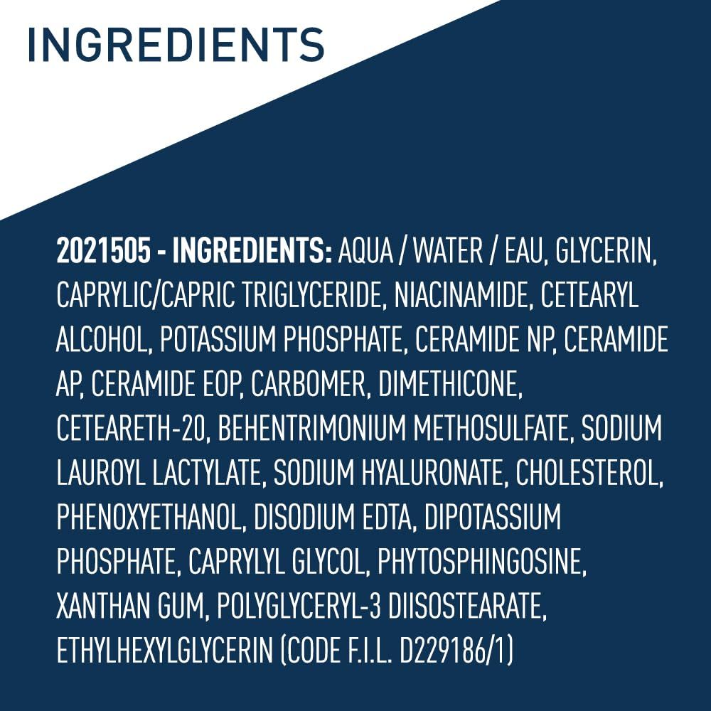 Provides complete transparency by listing all ingredients in the product, reassuring shoppers who want to know exactly what they're applying to their skin.