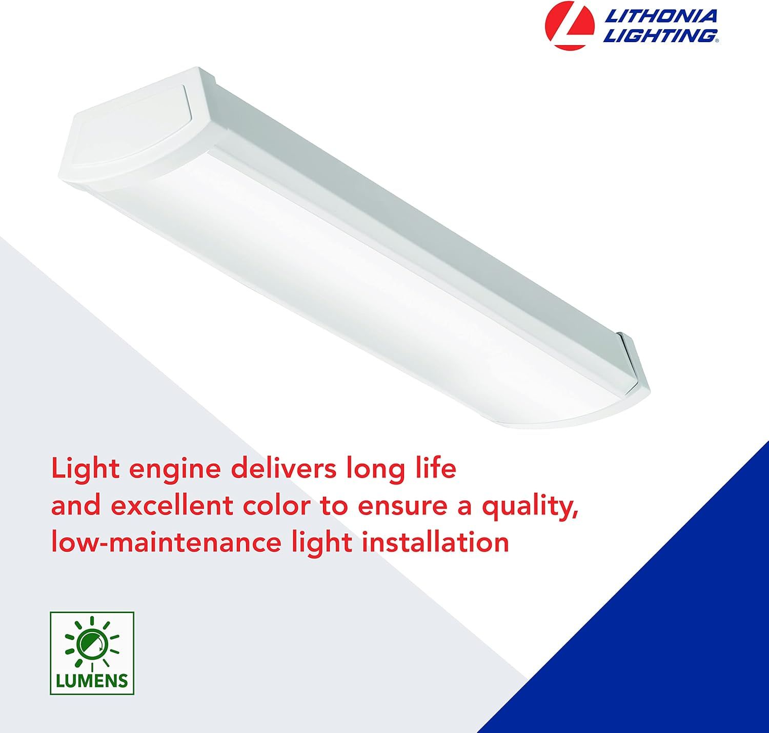 Communicates that the light engine delivers durability, quality color rendering, and minimal maintenance requirements to reassure buyers of long-term value…