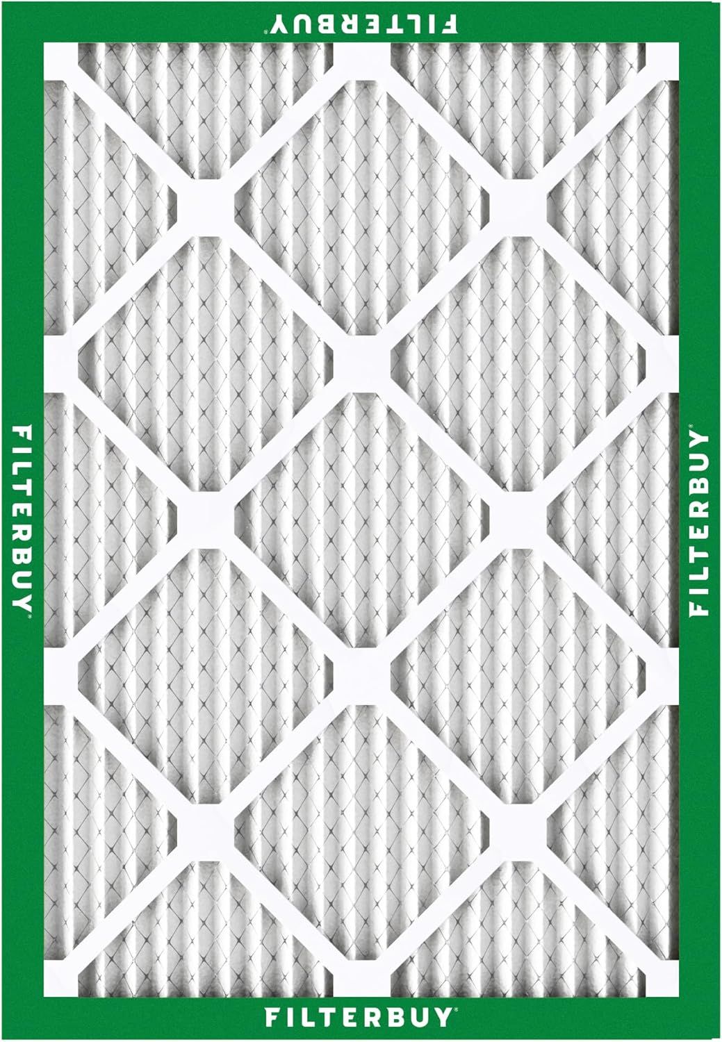 Displays the air filter product in a clean, catalog-style format to show the physical appearance and construction of the filter without distractions.