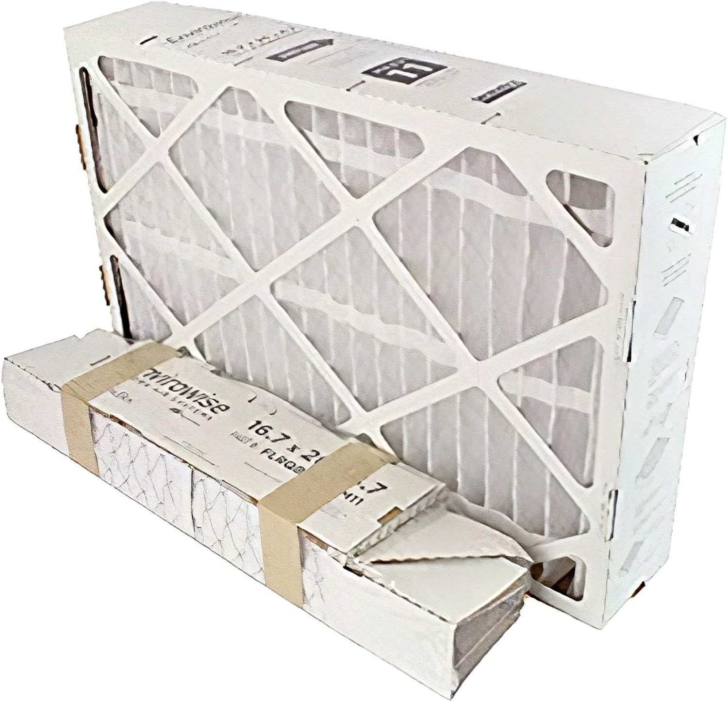Provides a clean, catalog-style view of the air filters in their packaging on a white background, allowing shoppers to see the product clearly without distractions.