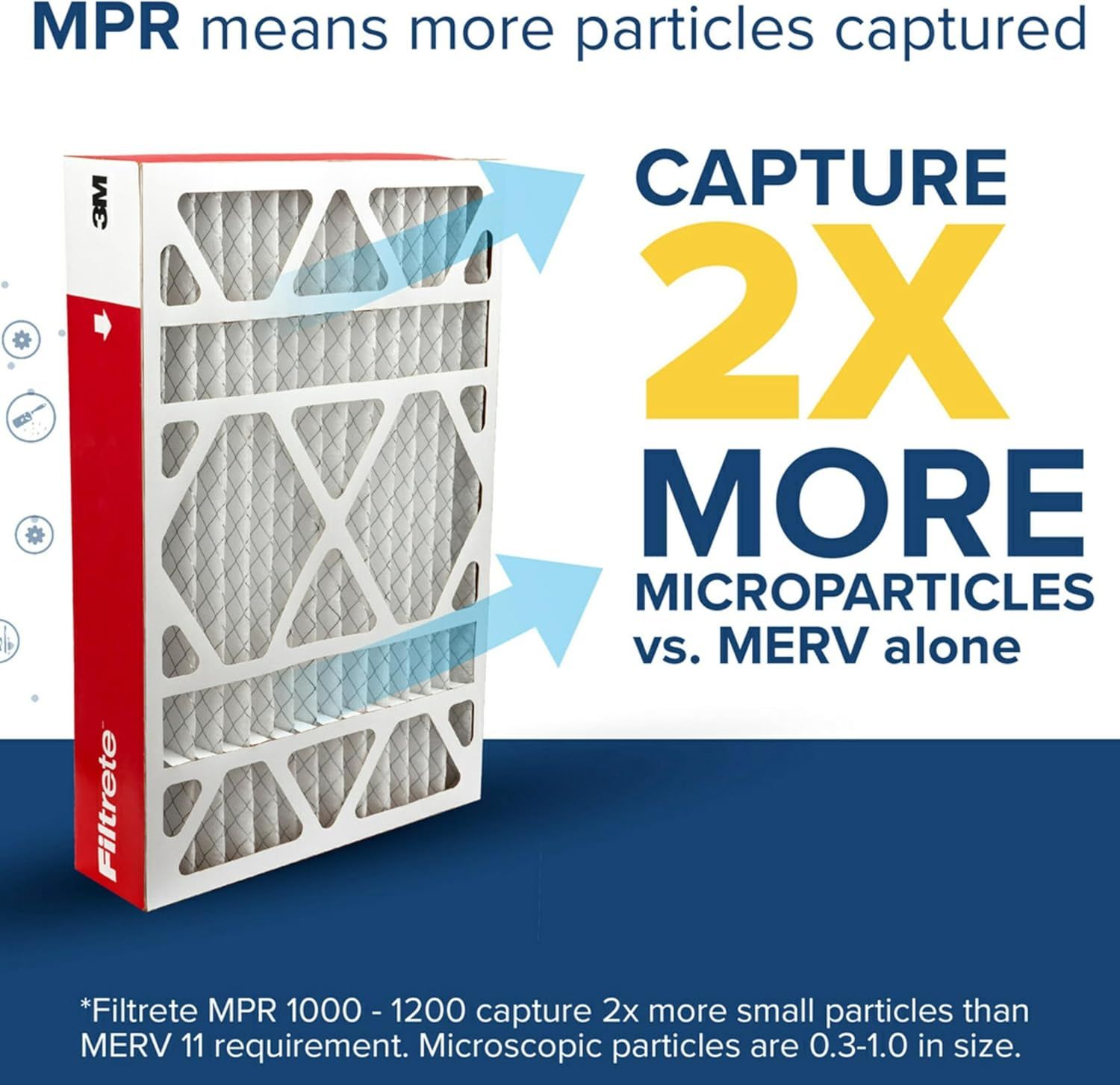 Secondary Images for Filtrete 16x25x5 AC Furnace Air Filter