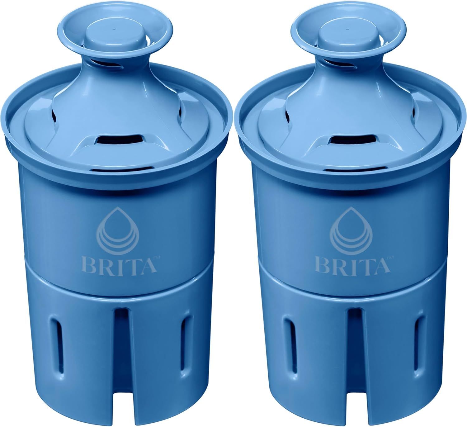 Displays the physical product (Brita water filters) in a clean, catalog-style format to show exactly what the customer will receive.